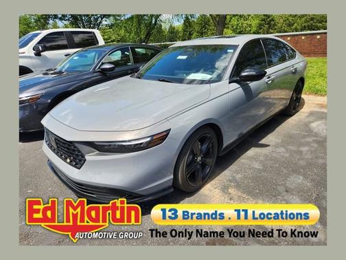 Gray 2024 Honda Accord Hybrid Sport-L
