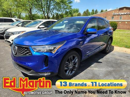 Blue 2023 Acura RDX w/A-Spec Package