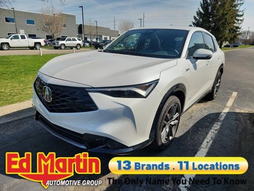 White 2025 Acura ADX w/A-Spec Package