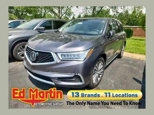 Modern Steel Metallic 2018 Acura MDX 3.5L w/Technology Package