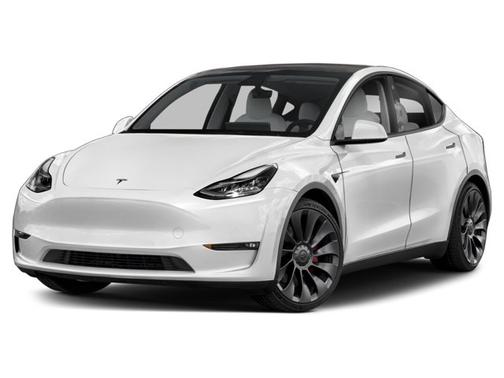 Pearl White Multi-Coat 2023 Tesla Model Y Long Range
