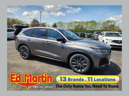 Liquid Carbon Metallic 2026 Acura MDX w/A-Spec Package