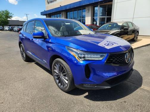 Blue 2023 Acura RDX w/A-Spec Advance Package
