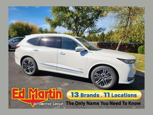 Platinum White Pearl 2026 Acura MDX w/Advance Package