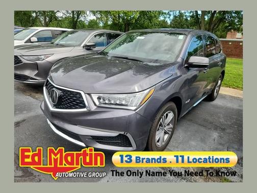 Modern Steel Metallic 2020 Acura MDX 3.5L