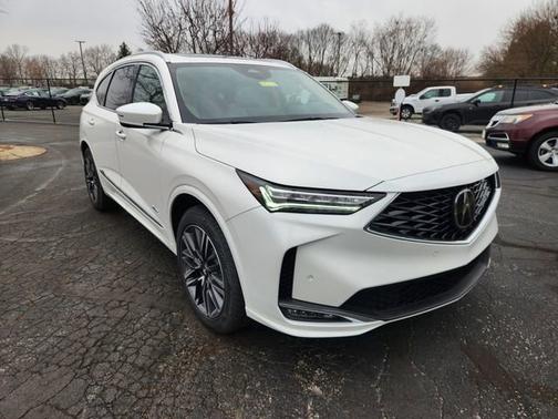 Platinum White Pearl 2026 Acura MDX w/Advance Package