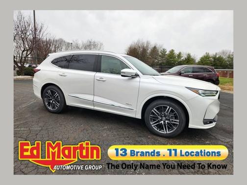 Platinum White Pearl 2026 Acura MDX w/Advance Package