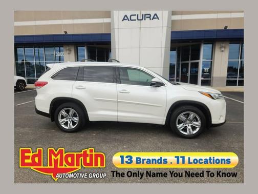 Blizzard Pearl 2018 Toyota Highlander Limited