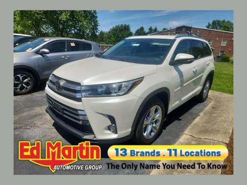 Blizzard Pearl 2018 Toyota Highlander Limited