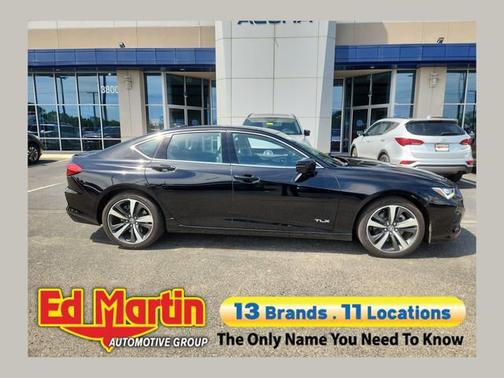 Black 2025 Acura TLX Tech