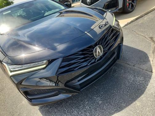 Black 2025 Acura TLX Tech