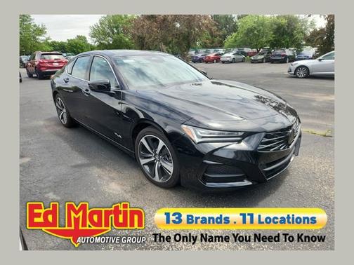 Black 2025 Acura TLX Tech