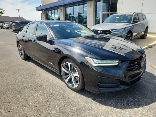 Black 2025 Acura TLX Tech