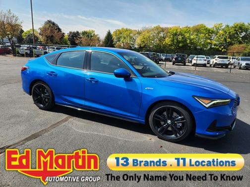 Blue 2026 Acura Integra w/A-Spec Package