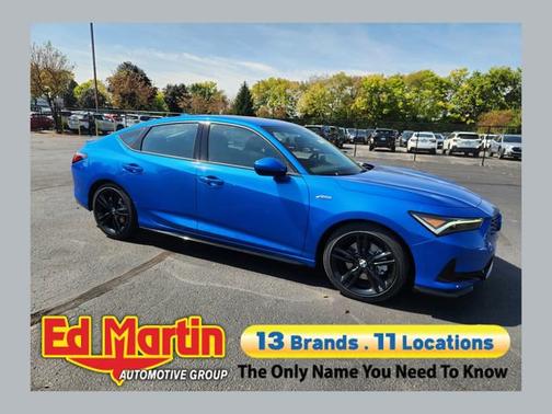 Double Apex Blue Pearl 2026 Acura Integra w/A-Spec Package