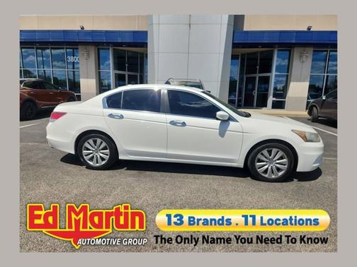White 2012 Honda Accord EX-L