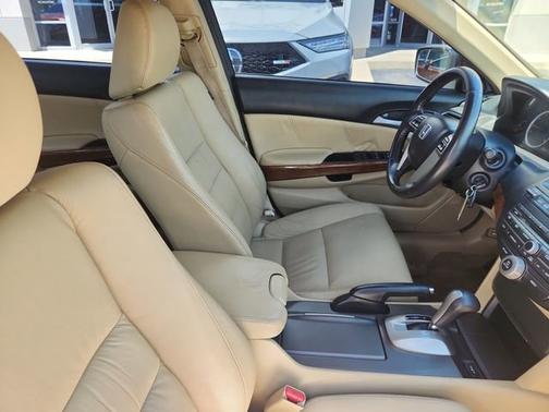 White 2012 Honda Accord EX-L