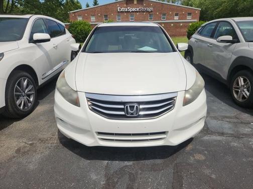 White 2012 Honda Accord EX-L