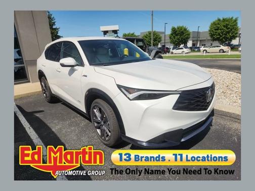 Platinum White Pearl 2025 Acura ADX w/A-Spec Package