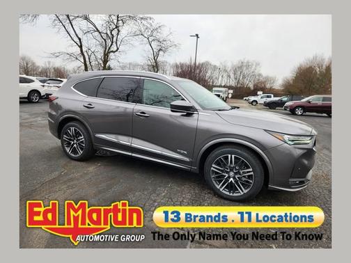 Liquid Carbon Metallic 2026 Acura MDX w/Advance Package