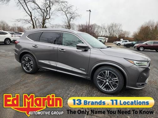 Liquid Carbon Metallic 2026 Acura MDX w/Advance Package