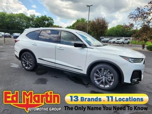 Platinum White Pearl 2026 Acura MDX w/A-Spec Package