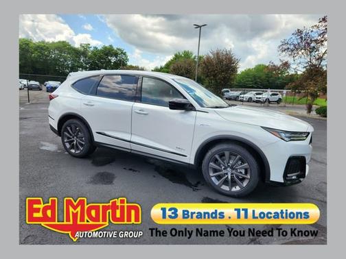 Platinum White Pearl 2026 Acura MDX w/A-Spec Package