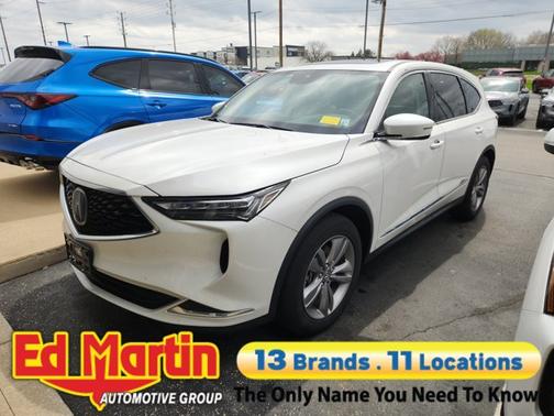 White 2023 Acura MDX 3.5L