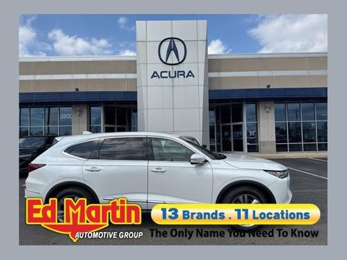 White 2023 Acura MDX 3.5L