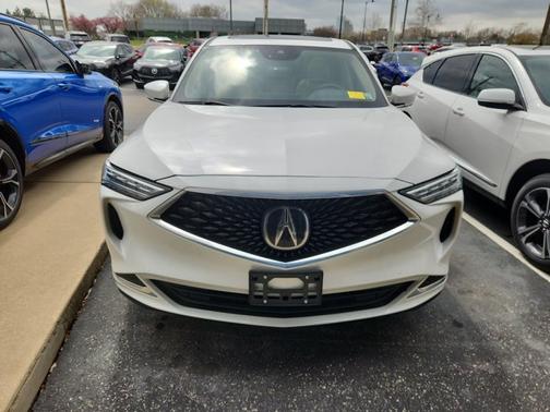 White 2023 Acura MDX 3.5L