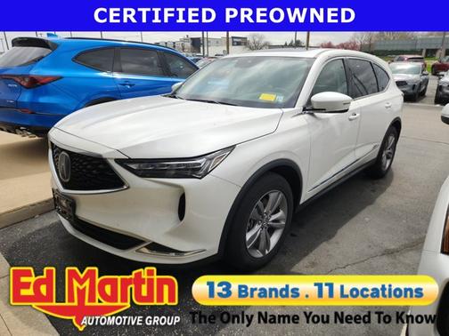 White 2023 Acura MDX 3.5L