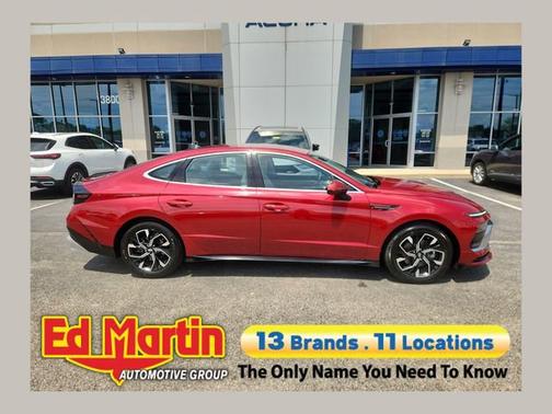 Ultimate red 2024 Hyundai SONATA SEL
