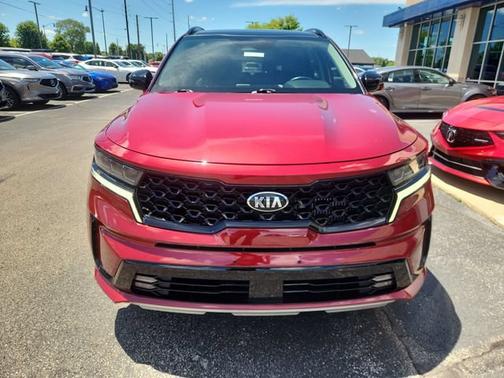 Passion Red Tintcoat 2021 Kia Sorento SX
