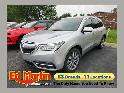 Silver 2015 Acura MDX 3.5L Technology Package