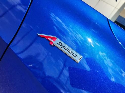 Blue 2025 Acura Integra w/A-Spec Package