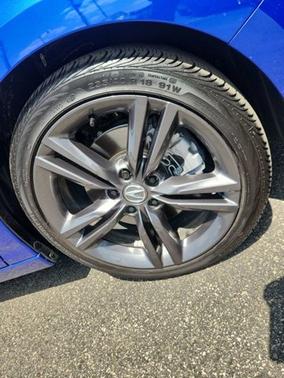 Blue 2025 Acura Integra w/A-Spec Package