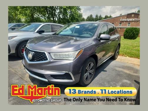 Gray 2018 Acura MDX 3.5L