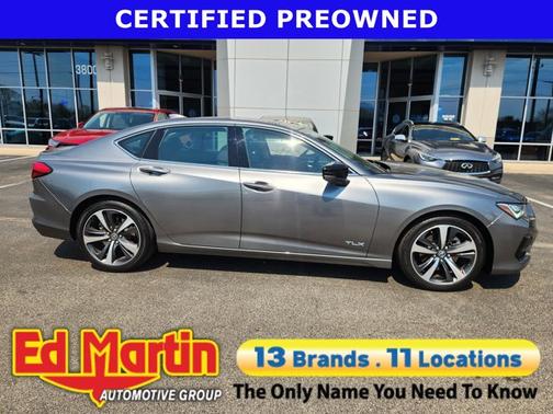 Gray 2025 Acura TLX Tech