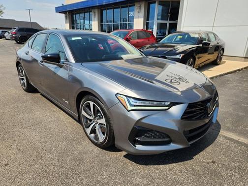 Gray 2025 Acura TLX Tech
