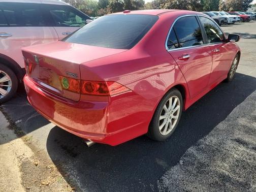 Red 2007 Acura TSX 2.4
