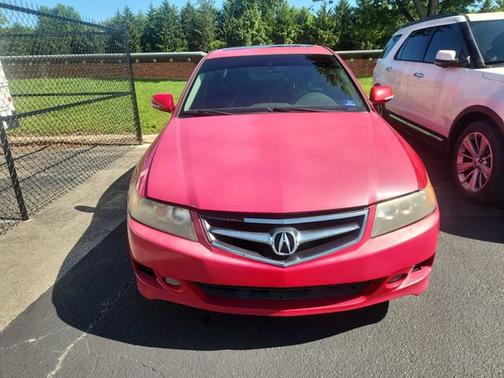 Red 2007 Acura TSX 2.4
