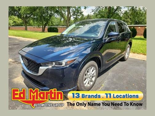 Deep Crystal Blue Mica 2024 Mazda CX-5 2.5 S Select Package