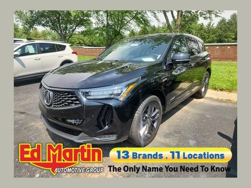 Black 2023 Acura RDX w/A-Spec Package