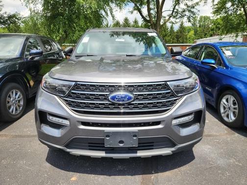 Gray Metallic 2023 Ford Explorer XLT