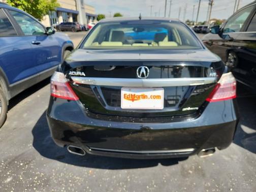 Black 2010 Acura RL 3.7