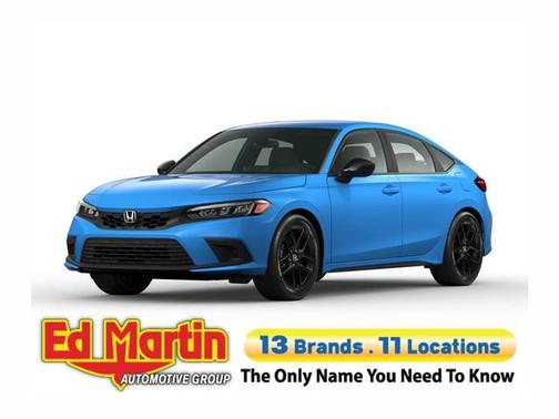 Blue 2023 Honda Civic Sport