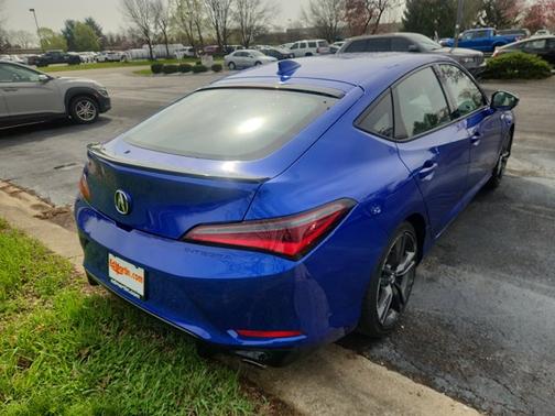 Blue 2023 Acura Integra w/A-Spec Technology Package