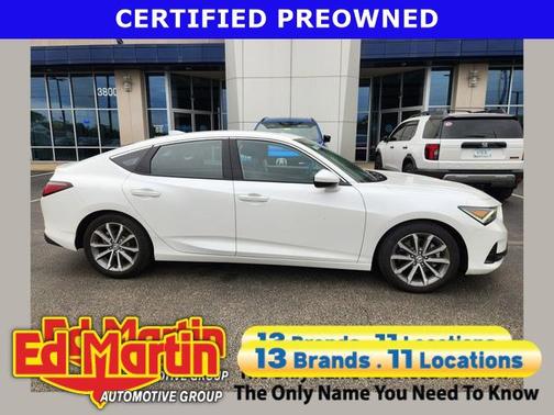 White 2025 Acura Integra Base