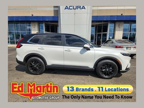 Platinum White Pearl 2024 Honda CR-V EX