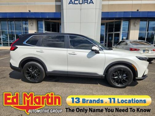 Platinum White Pearl 2024 Honda CR-V EX